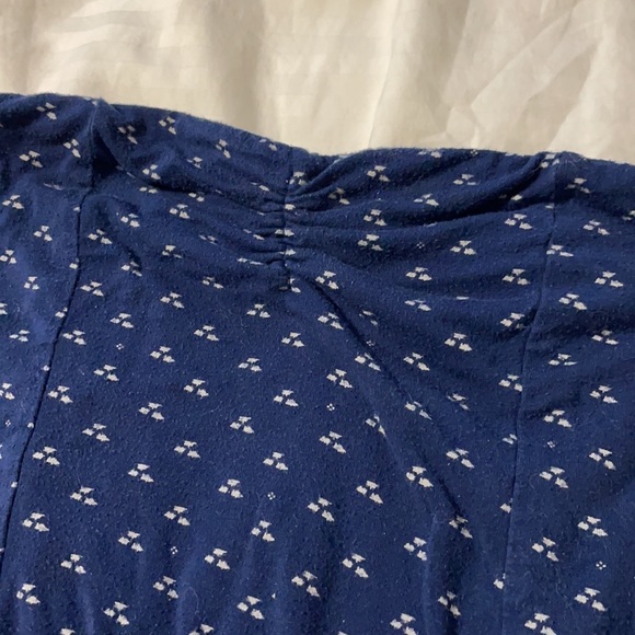 Roxy Strapless Navy Dress - Picture 2 of 4